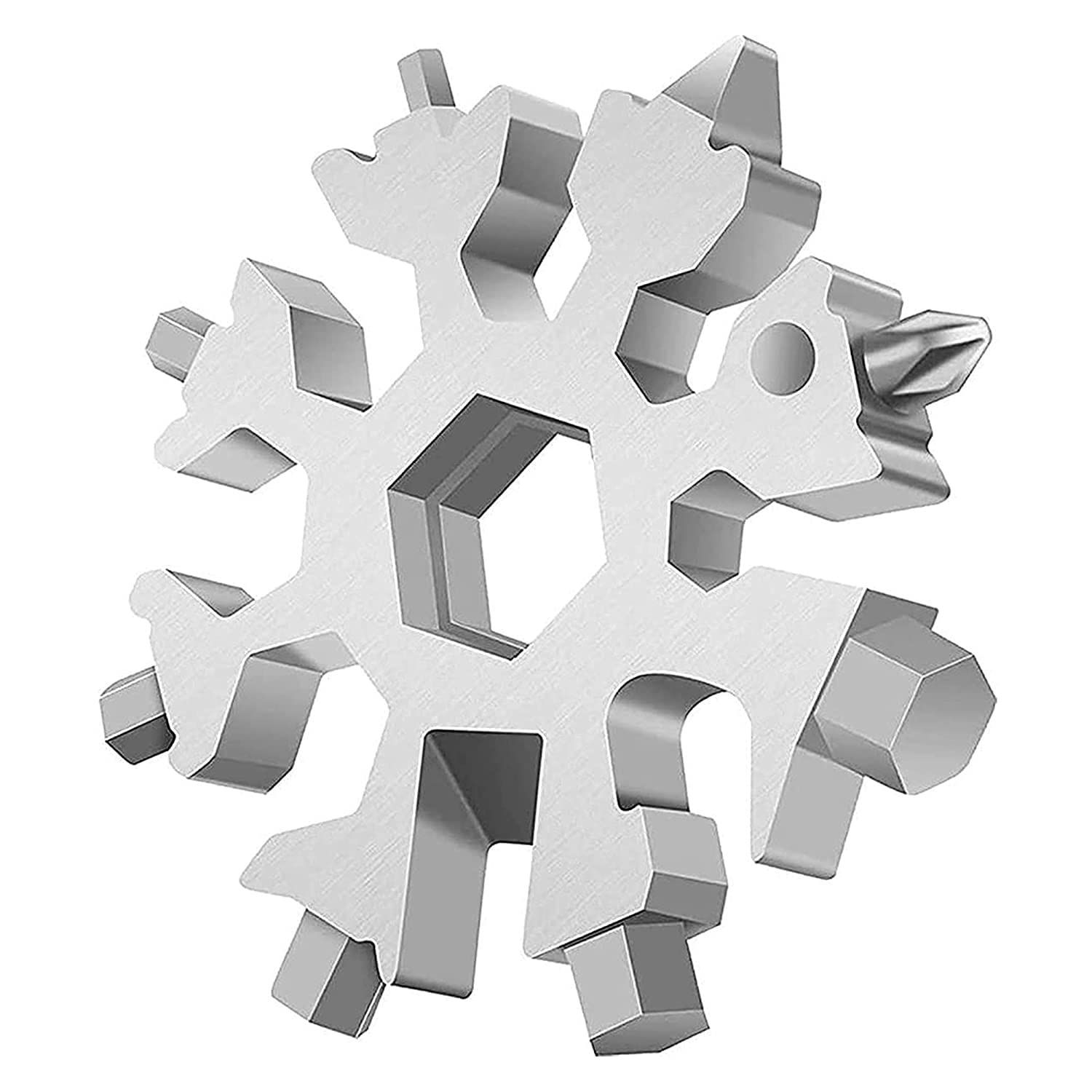 18 in 1 Stainless Steel EDC Snowflake Multitool Wrench - Heavy Duty, Hex Wrench, Screwdriver, Allen Wrench, Portable, Daily Use, Keychain, Bottle Opener (B09KNM9FW4) Amazon Price History, Amazon Price Tracker