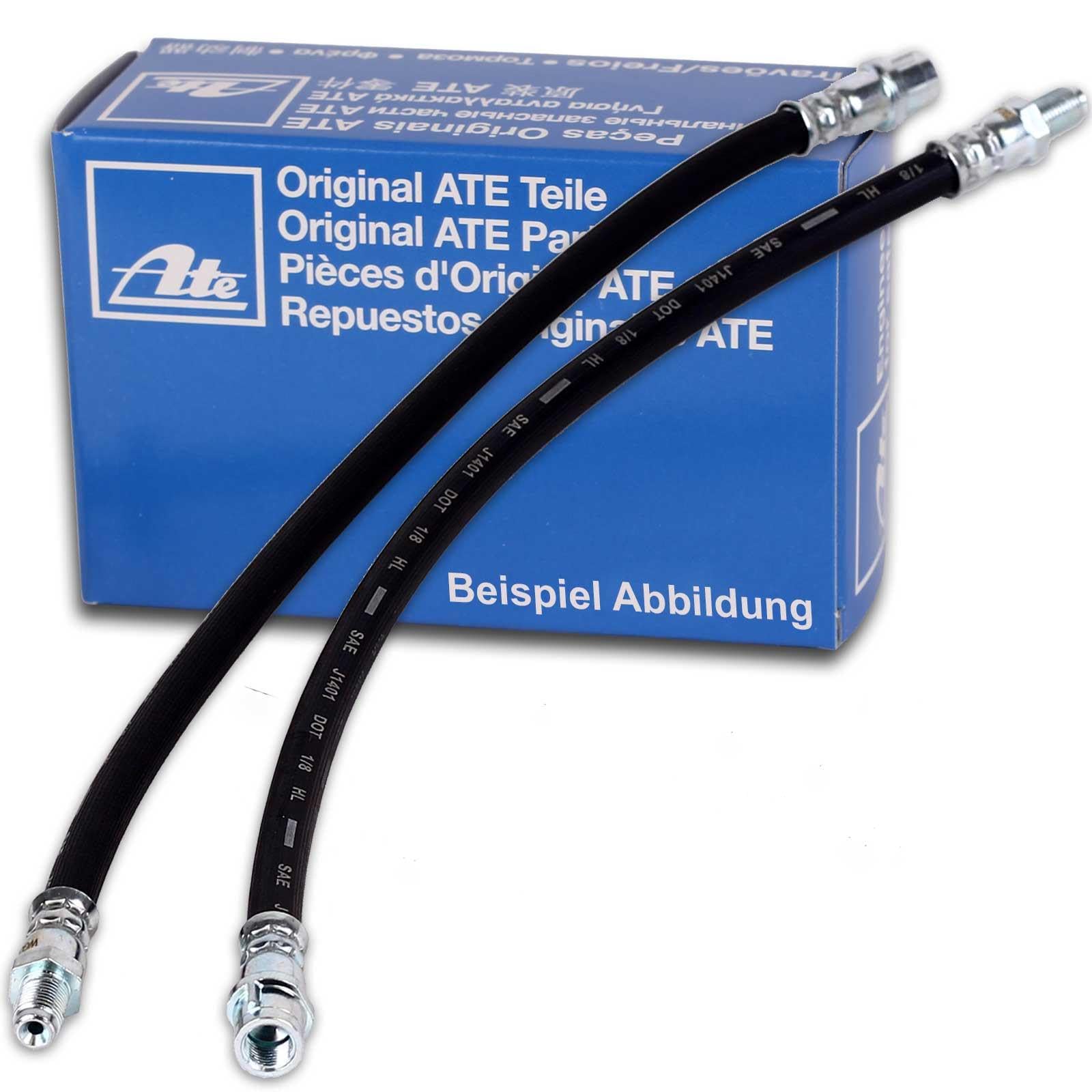 2x ATE Bremsschlauch hinten | 83.7704-0281.3 für C-Klasse W202 C123 W124 109 W201 /8