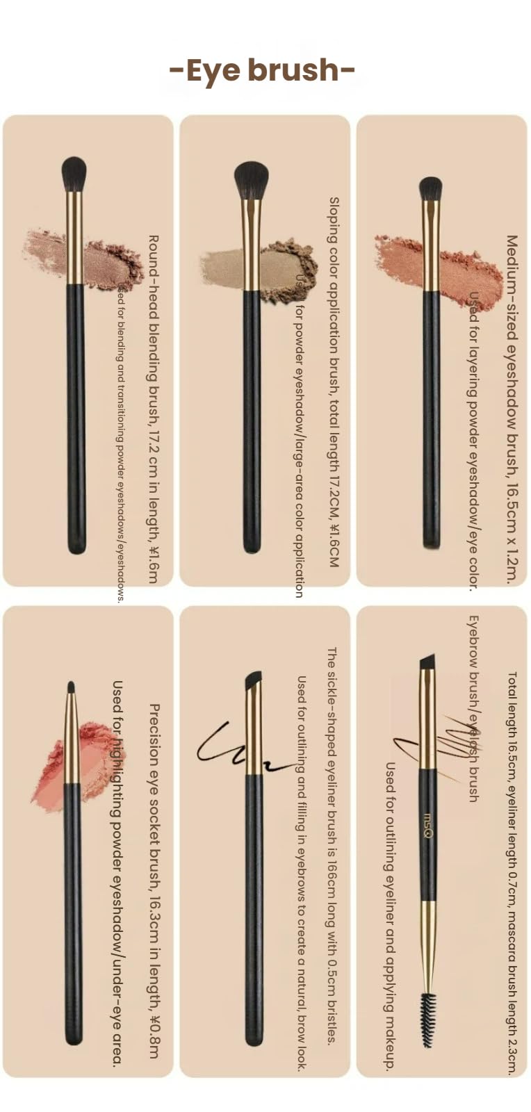 Make-up-Pinsel-Set, 13-teilig, hochwertige synthetische Schwarzgold-Pinsel für Gesicht und Augen, komplettes Set mit Aufbewahrungstasche für Foundation, Lidschatten, Kontur
