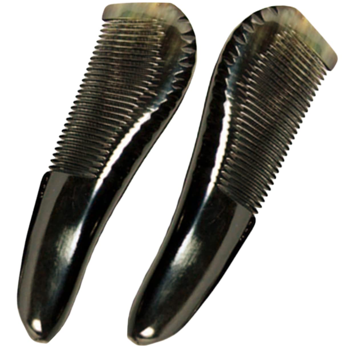 Healeved 8pièces Peignes Corne Naturelle De Buffle Accessoires Capillaires Antistatiques Pour Démêler Et Masser Le Chevelu Couleurs Aléatoires