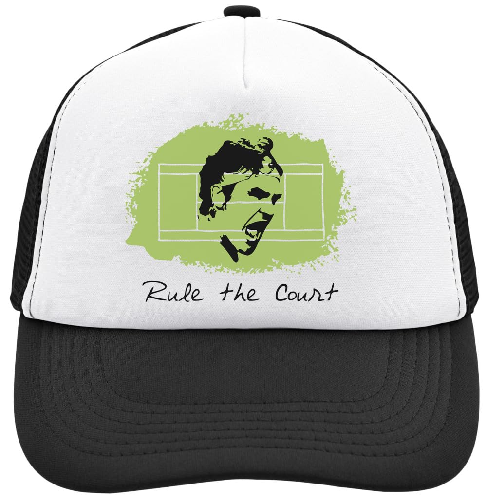 Functon+ Rule The Court Mesh Back Trucker Cap Adjustable  display picture 1