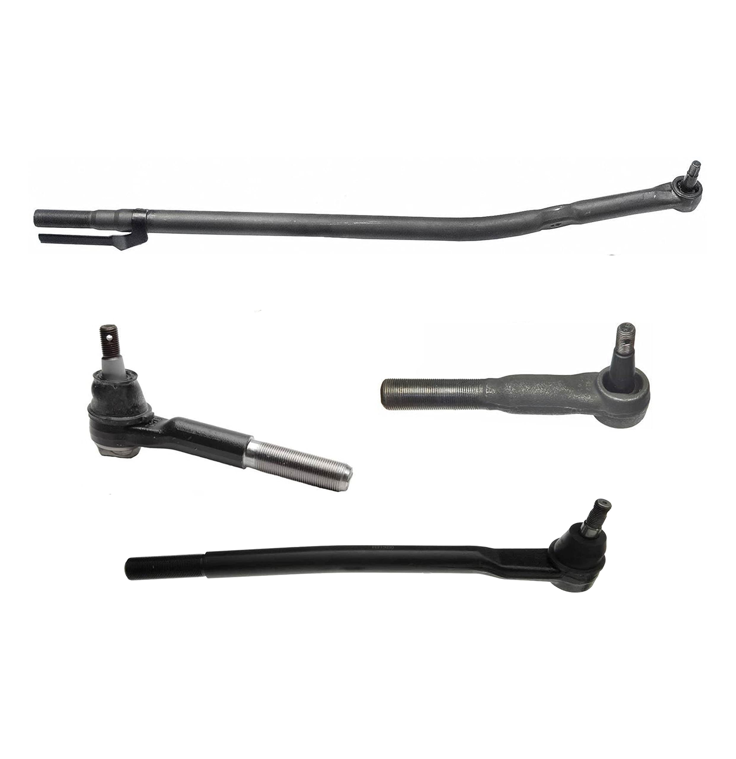 PartsW - 6 Pc Steering Kit Inner & Outer Tie Rod Ends Left & Right Side Adjusting Sleeves Fits Ford Excursion 00-05/ Ford F-250 F-350 Super Duty 99-04 RWD Models