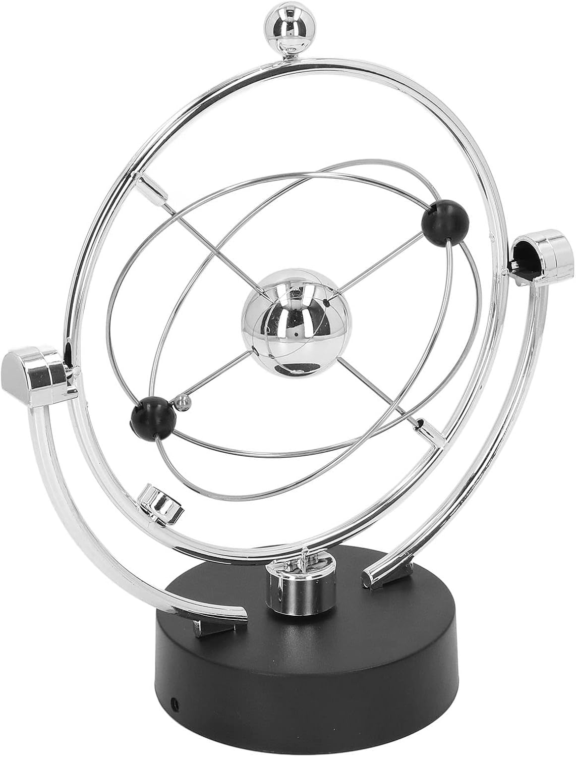 Perpetual Motion Swing Ball Electronic Solar System Magnetic Swing Energy Orbit Desktop Ornament image 5