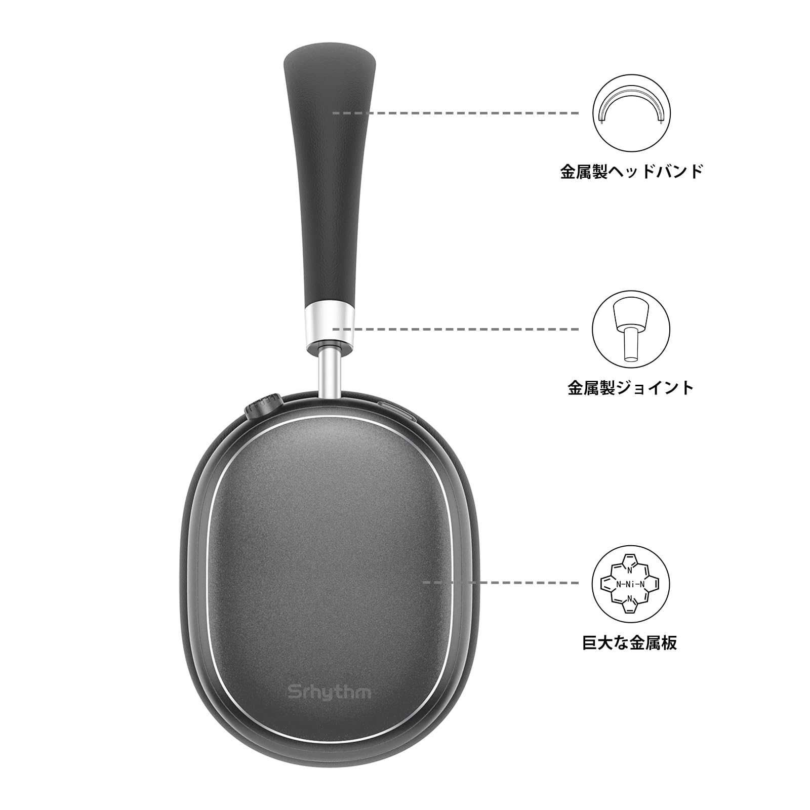 Amazon.co.jp: Srhythm NiceComfort 95 ハイブリッドノイズキャンセ