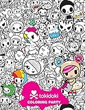 tokidoki unicorno series 1  Tokidoki Coloring Book (2)