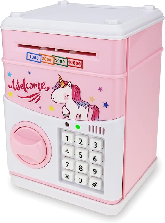 Yoego Piggy Bank for Kids,Electronic Password Piggy Bank