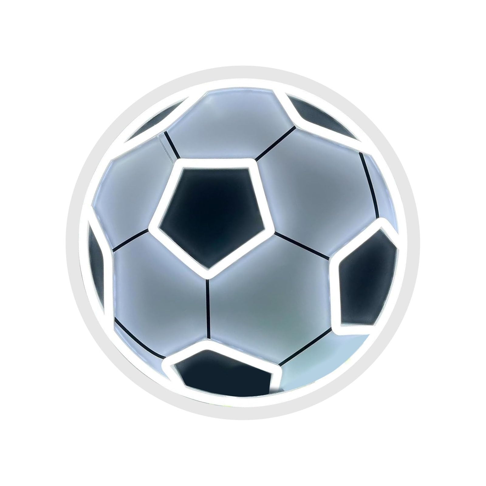 Lumière LED foot lampe réglable décoration chambre fan sport