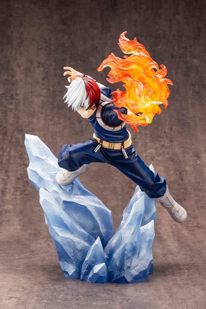 Kotobukiya My Hero Academia: Shoto Todoroki (Version 2) ARTFX J Statue, Multicolor