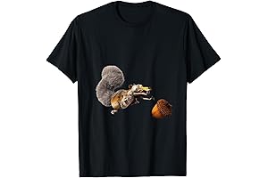 Scrat Eagerly Chasing Acorn Funny Graphic Tee