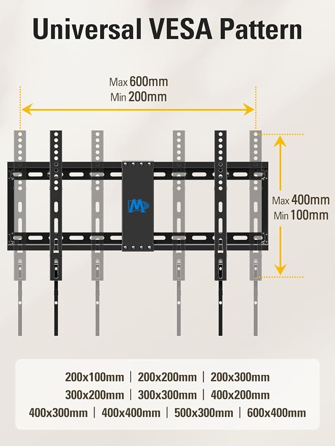 Soporte de Pared Inclinable para TV de 37 a 75 pulgadas miniatura 6