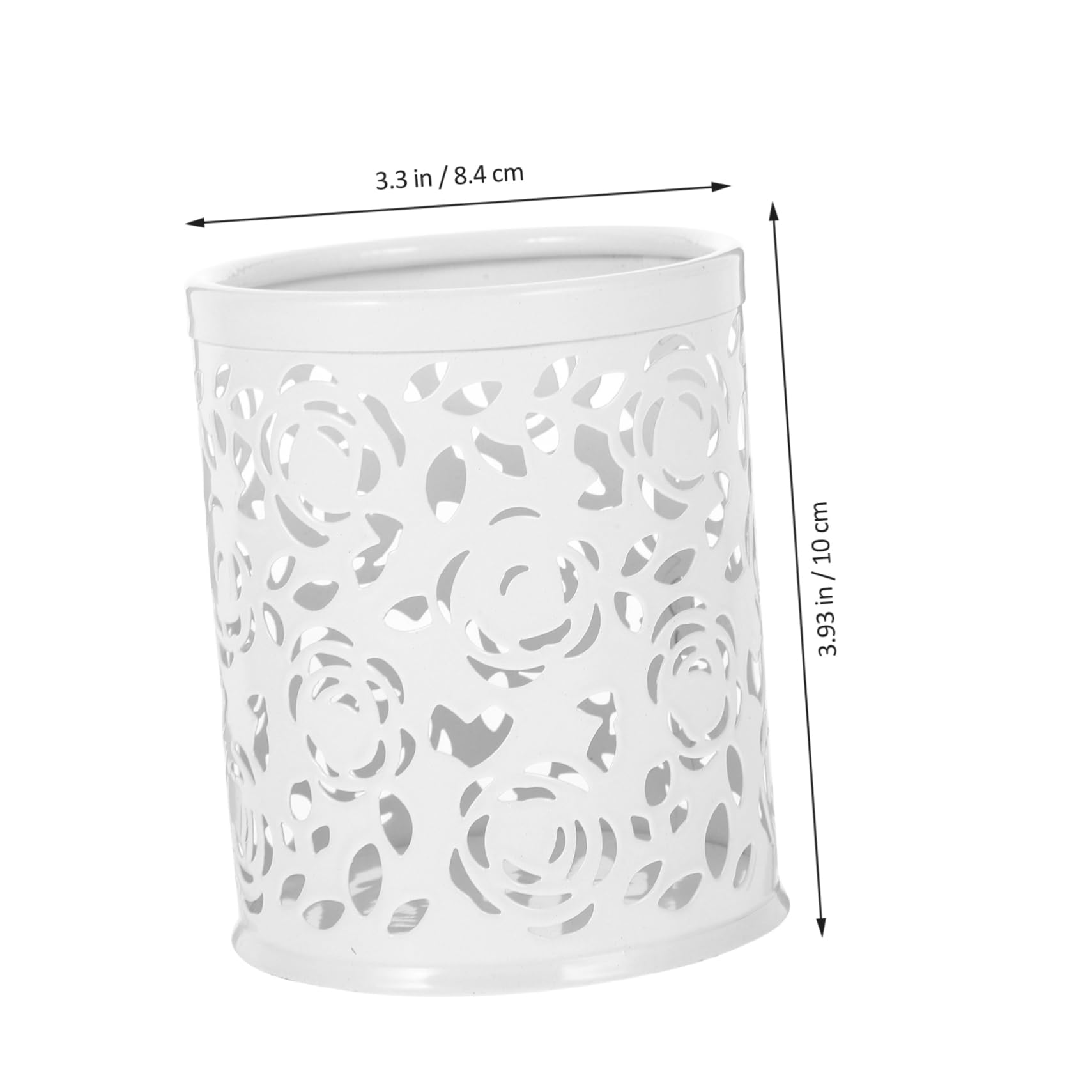 5pièces Organisateur De Bureau Métal Multifonctionnel Pot à Crayons Et Pinceaux Rangement Stylé Pour Bureau Maison Ou Hôtel Facile à Nettoyer Utiliser Pour Souvenirs