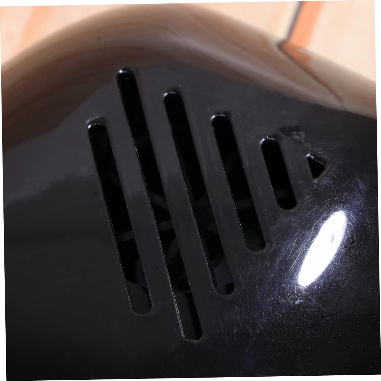 Ipetboom Mini Nail Dryer Fan Touch Activated Automatic Off Portable Manicure Tool for Nail Salon and Personal Use High Power Fan with Plastic Black