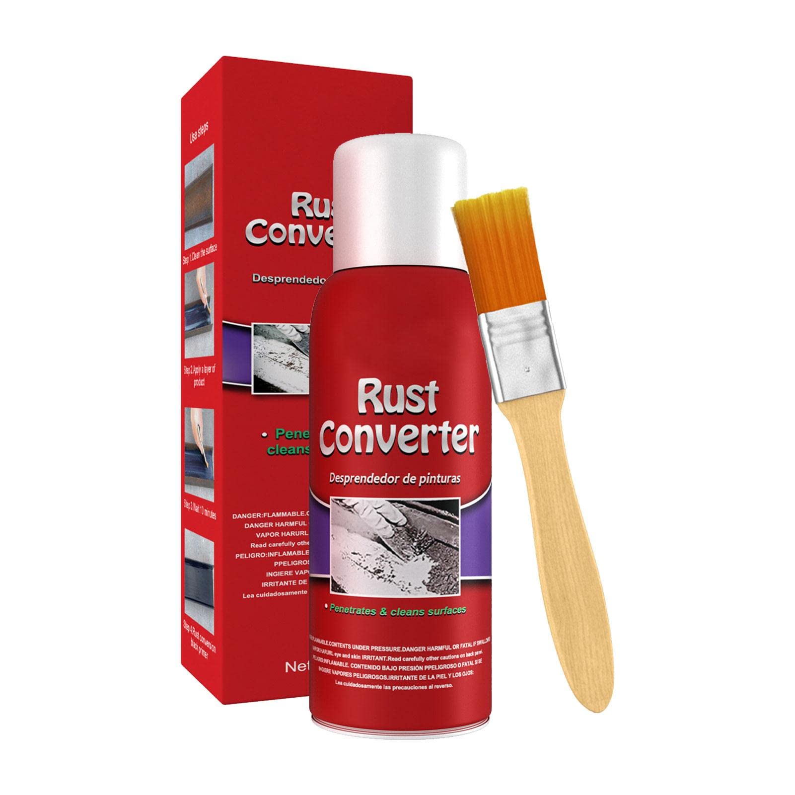 Spray Antirouille 2 X 30 Ml – Enlève La Rouille Instantanément, Protège Le Métal, Pour Voiture, Vélo, Métaux