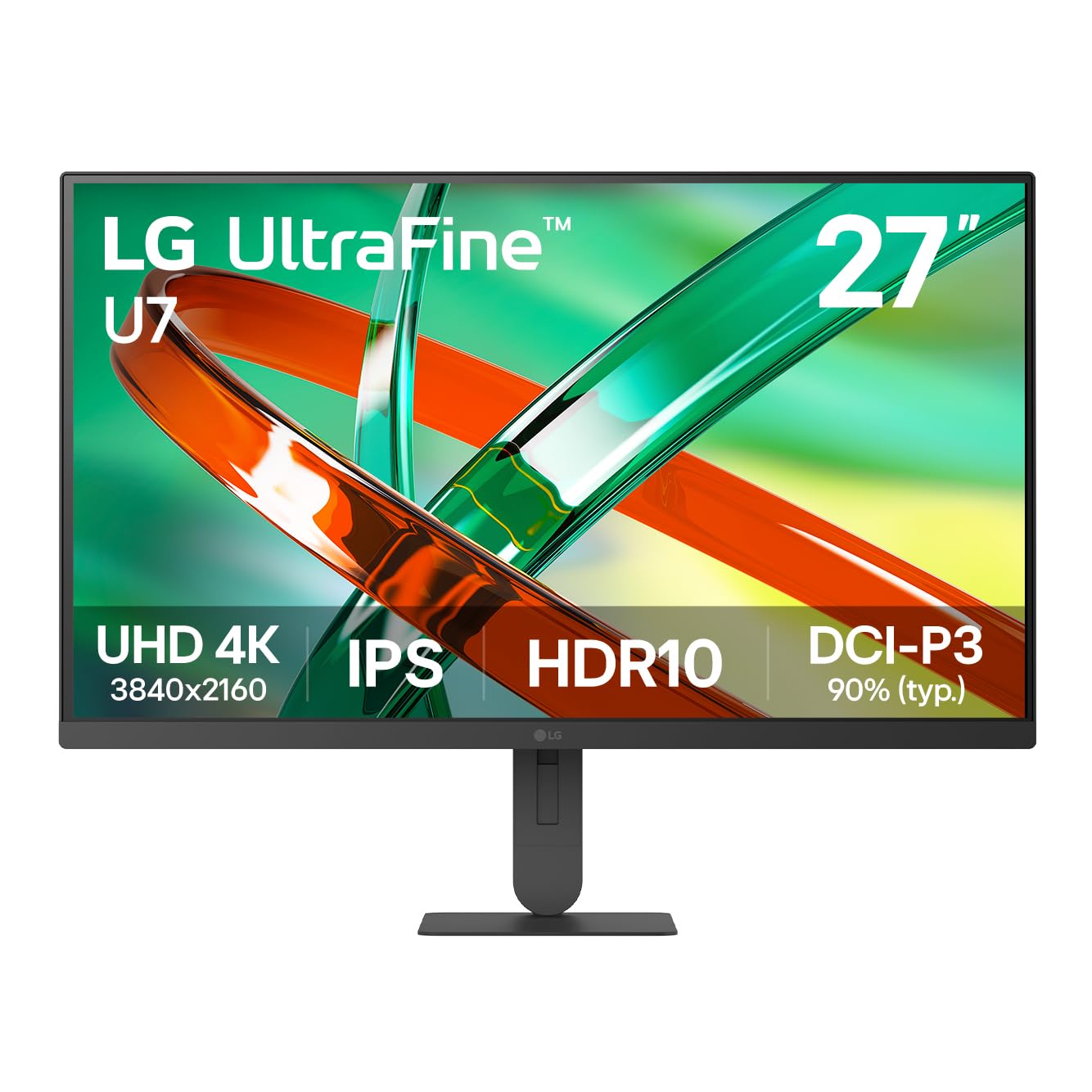 LG Ultrafine 27U710b 27 Ips 4K UHD Height-Adjustable Monitor Black, Laptops Direct - 27U710B-B.AEK