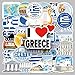 Produktbild Griechenland Reise Aufkleber 50 pcs, Griechische Symbole Stickers