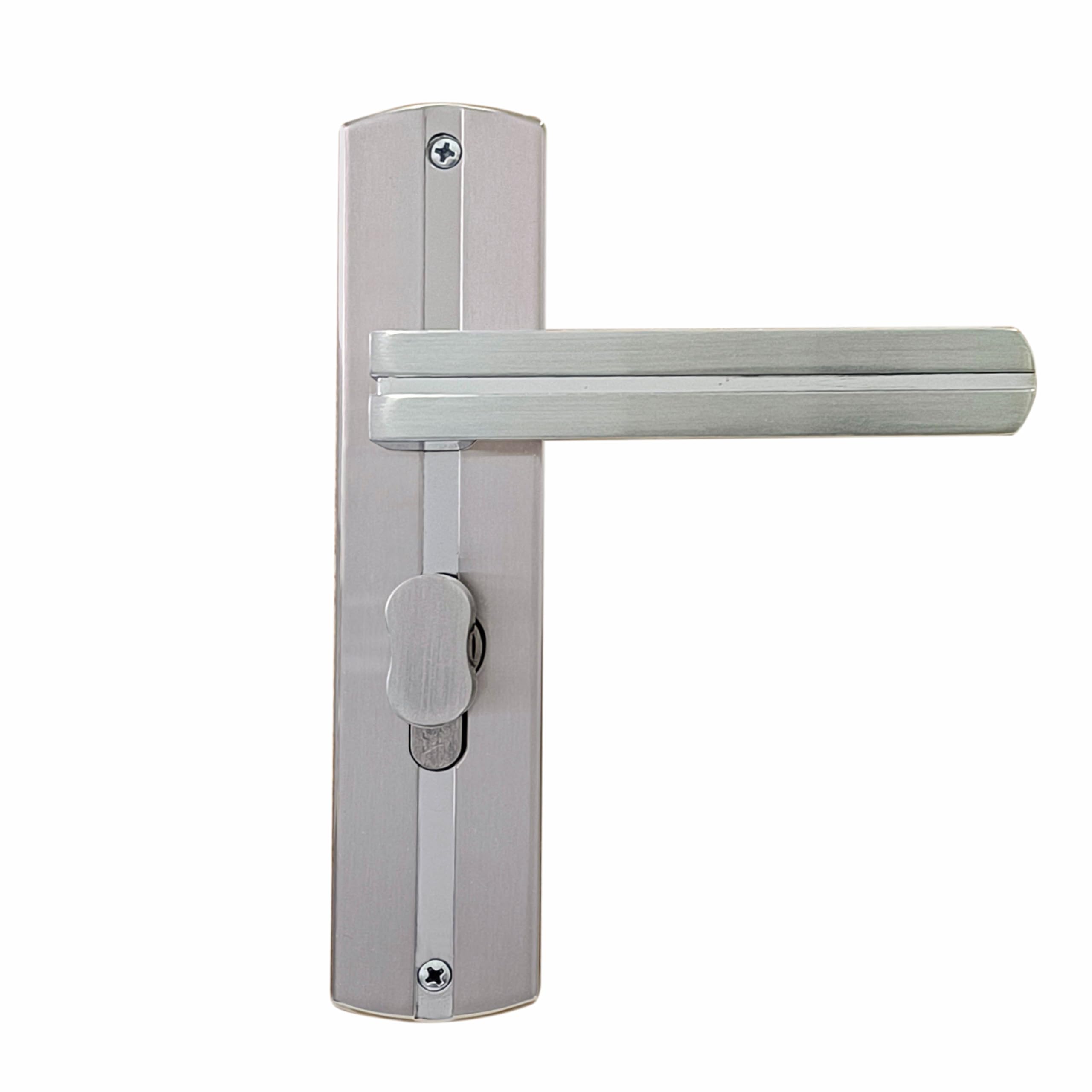 Yale Mortise Door Lock Handle Set for High Security - Durable Satin Steel - Easy Install - Ideal for Home, Office, Hotel, Hospital - Fits 40-45mm Doors - Satin Steel Finish – with 3 Keys (B0D6ZW44WT) Amazon Price History, Amazon Price Tracker