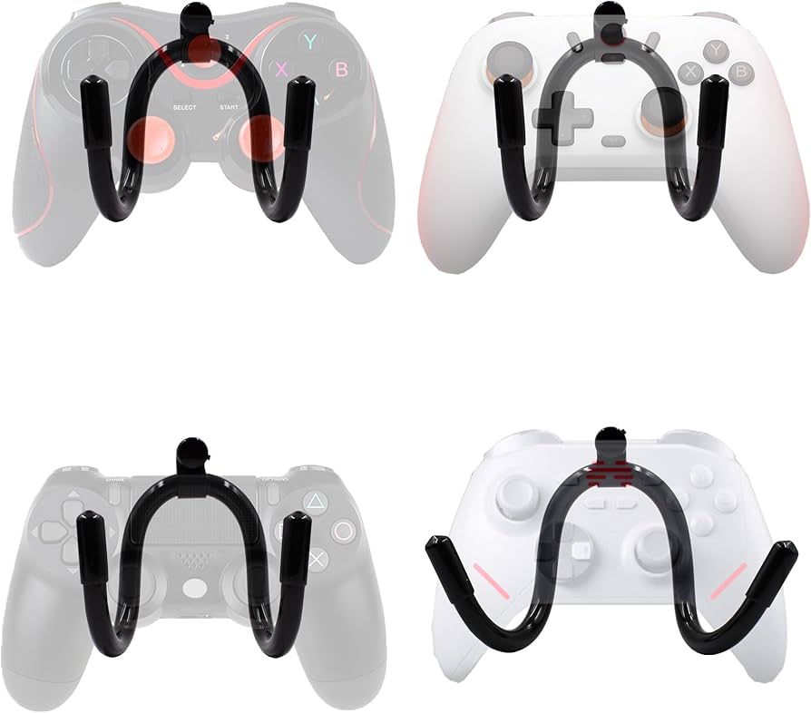 Amazon.com: YYST Universal Game Controller Organizer Wall Rack