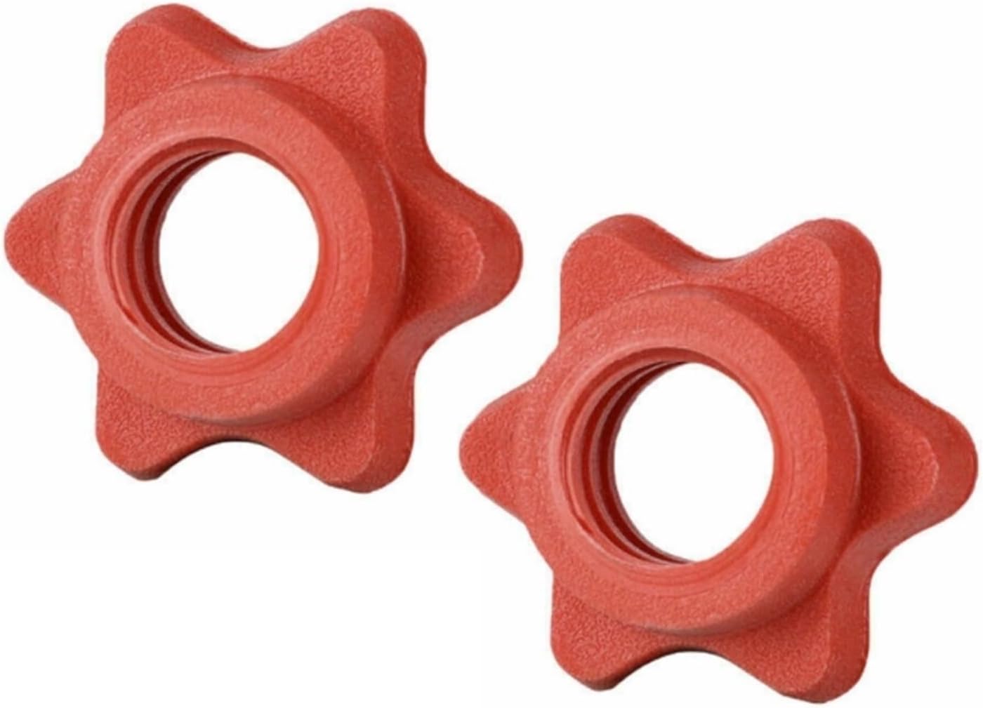 SBTRKT 2pcs Dumbbell Nut 25mm Weight Check Nut Barbell Bar Clips Spin Lock Screw Dumbbell Spinlock Collars Fitness Part Accessories