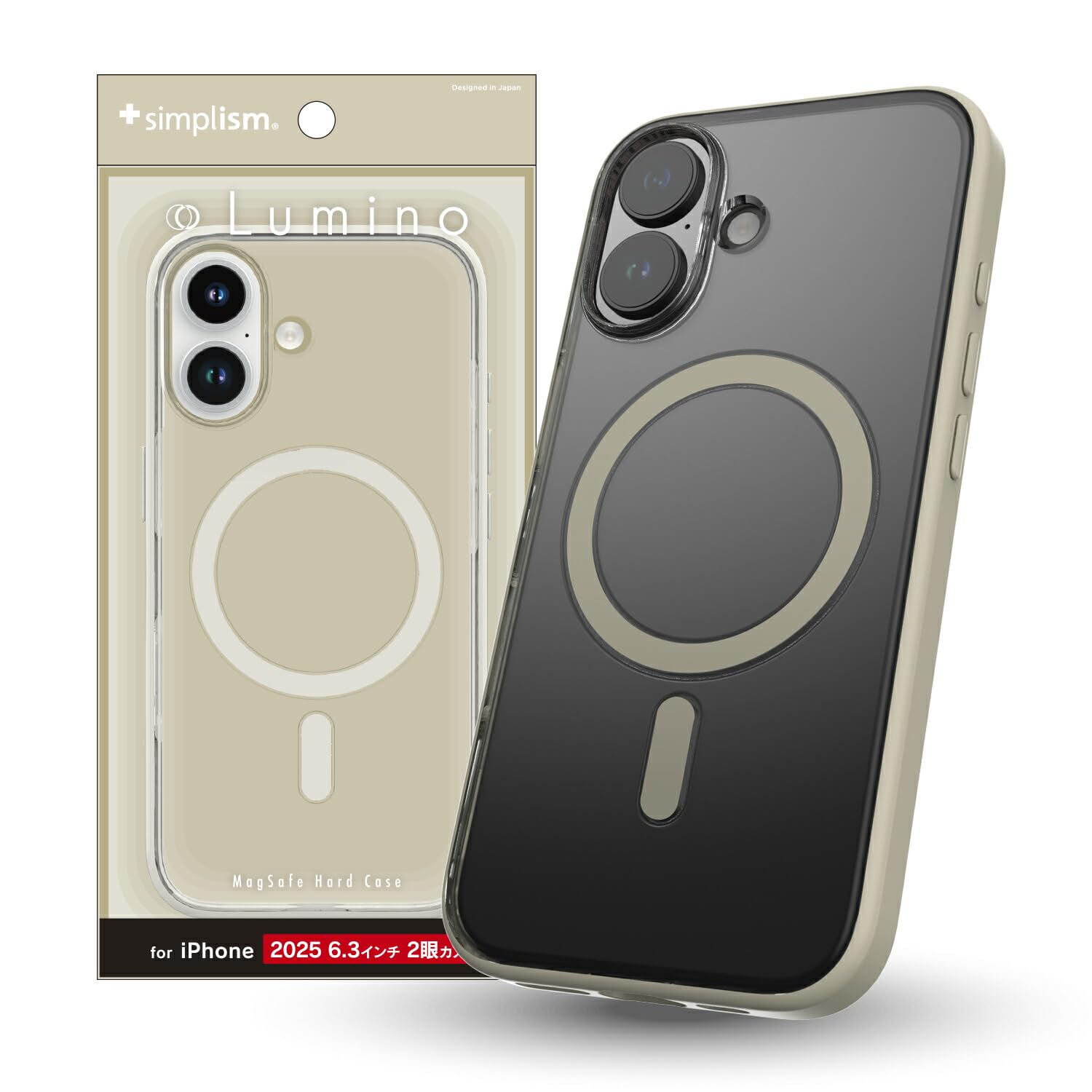 Amazon.co.jp: Simplism シンプリズム iPhone 17 [Lumino] MagSafe対応