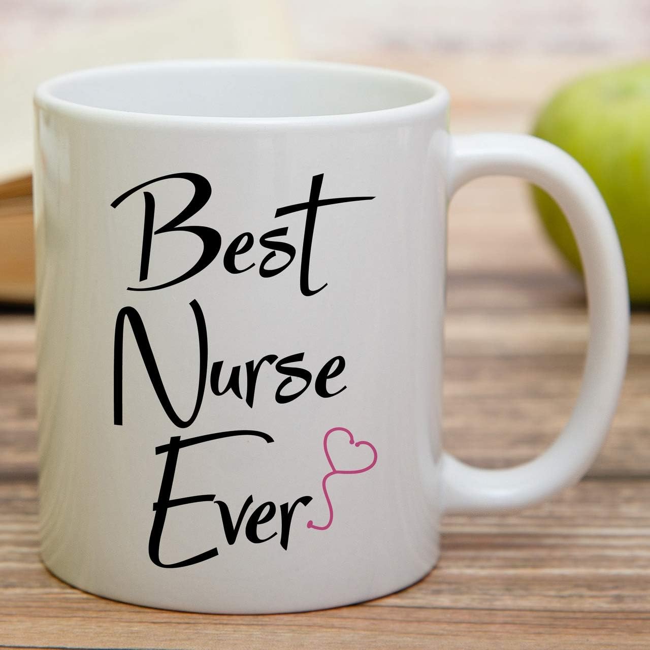 Retreez Funny Mug - Best Nurse Ever 11 Oz Ceramic Coffee Mugs image 3