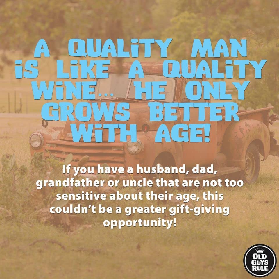 Image of OLD GUYS RULE Men's Baseball Cap, It Took Decades - Father's Day, Birthday Gift - Funny Hat for Vintage Truck Enthusiasts