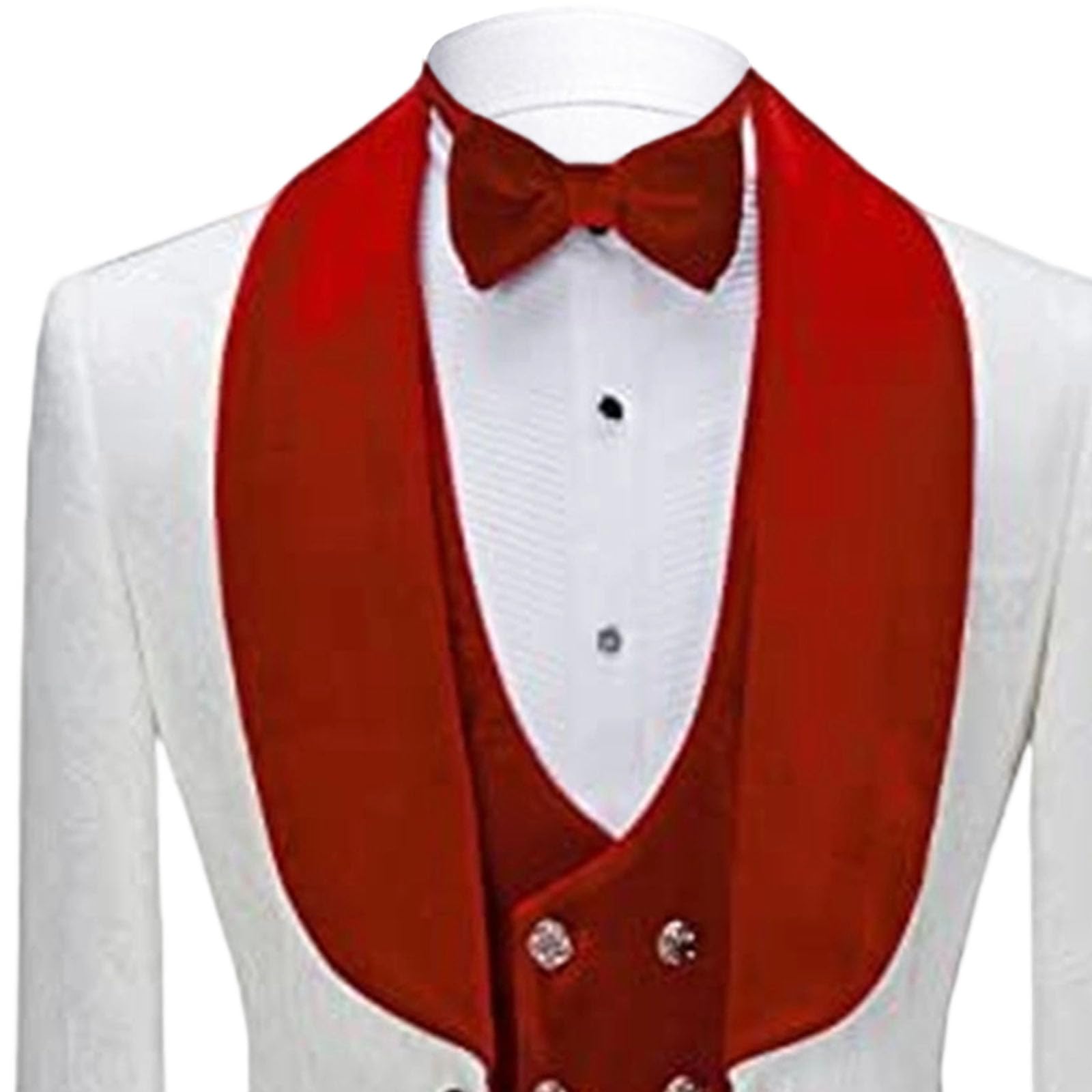 Abiti da Uomo in Jacquard Floreale, Smoking in Velluto, 3 Pezzi, vestibilità Slim, Stile Vintage, con Revers a Scialle, Abiti da Sposo, Ballo