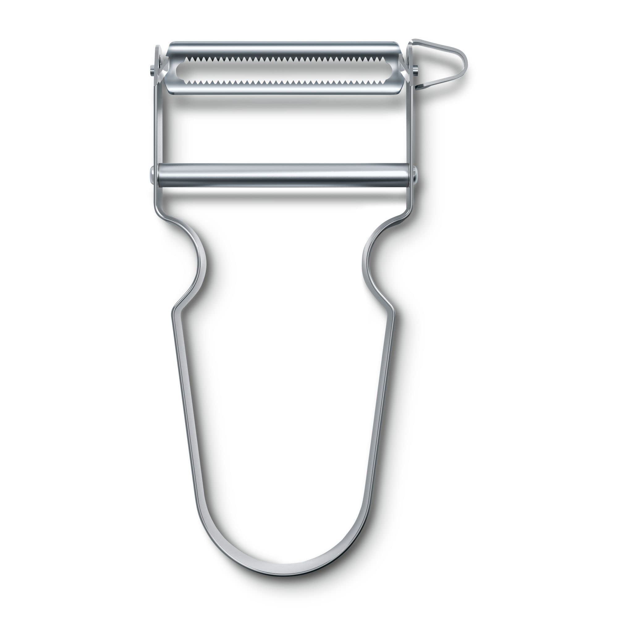 Victorinox Swiss Made Stainless Steel Star Peeler, Julienne Cutter, Micro Serrated Edge, Gray | Multipurpose Peeler for Fruits & Vegetables, Kitchen Accessories | 6.0913 (B09GYRGSPM) Amazon Price History, Amazon Price Tracker