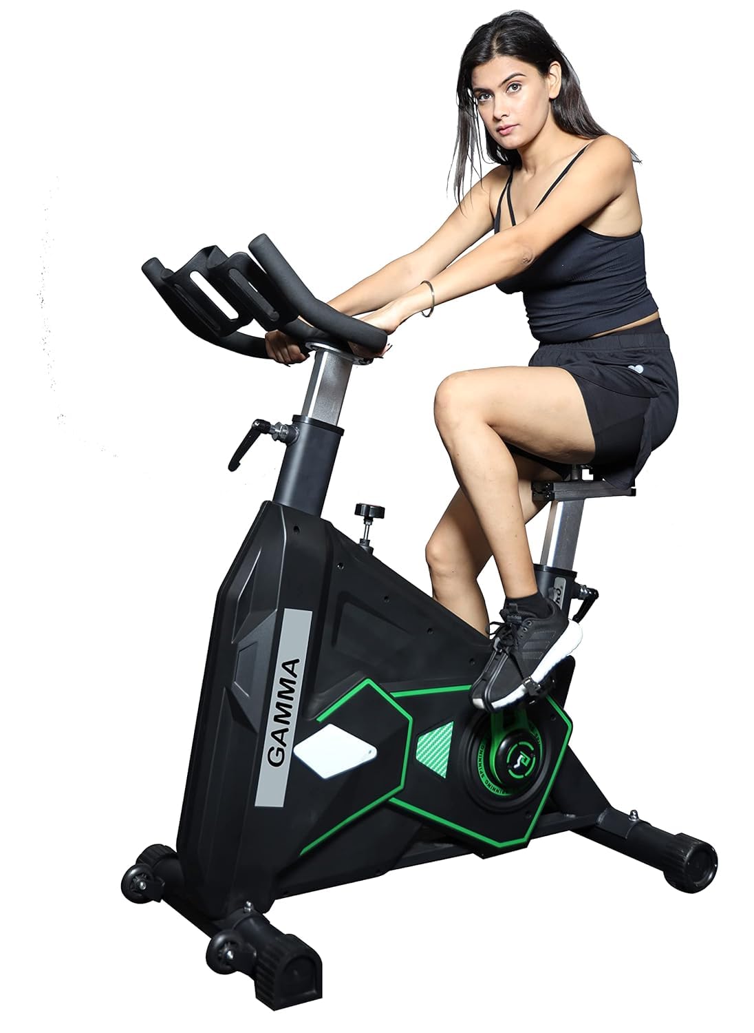 GAMMA FITNESS Commercial Heavy Duty Spin Bike Sb-524 For Commercial Gym Or Home Gym Workout, 28 Kg Flywheel, 150 Kg Max User Weight-image-49