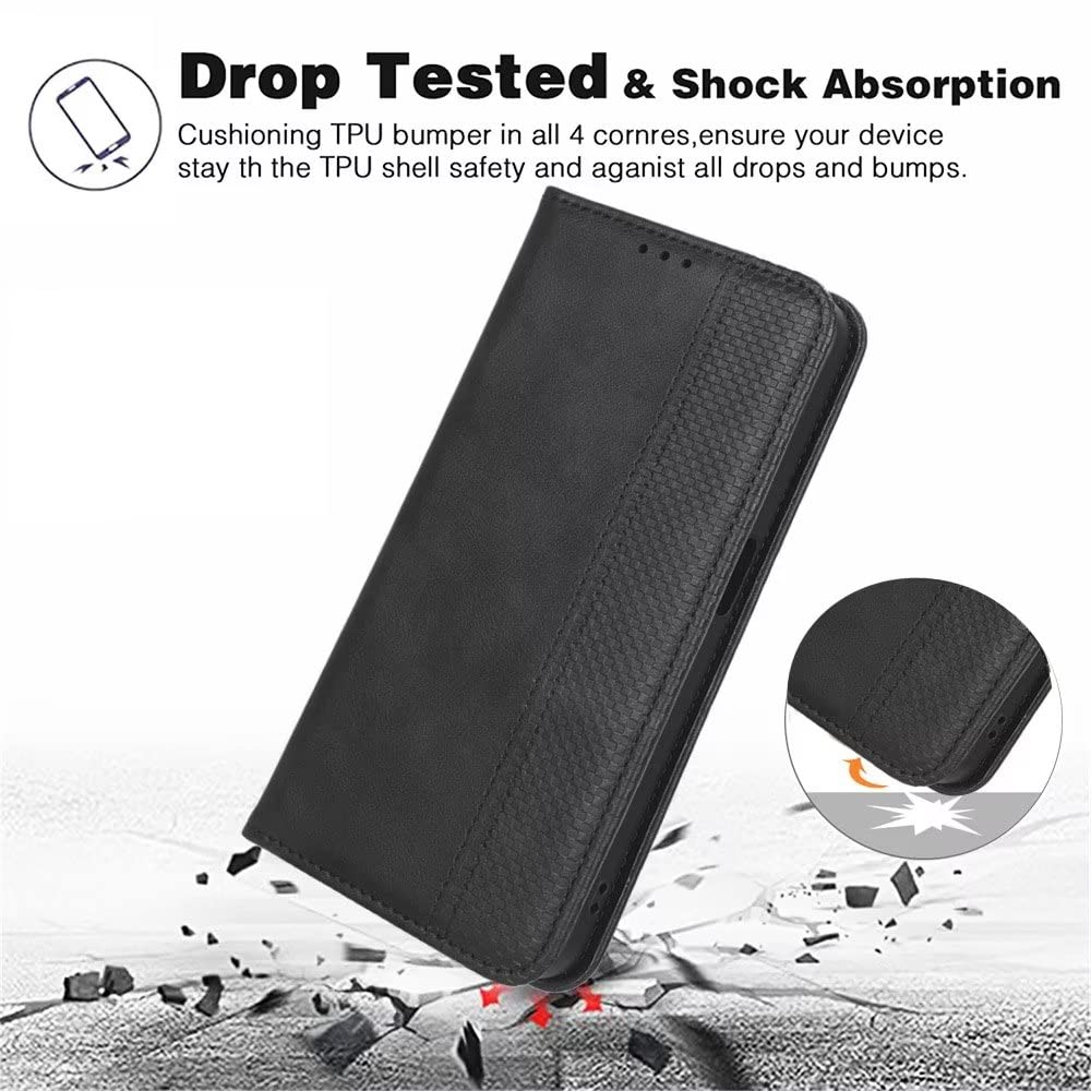 ÉTUI POUR Sharp Aquos R8 EN FAUX CUIR PROTECTION CASQUE PORTEFEUILLE