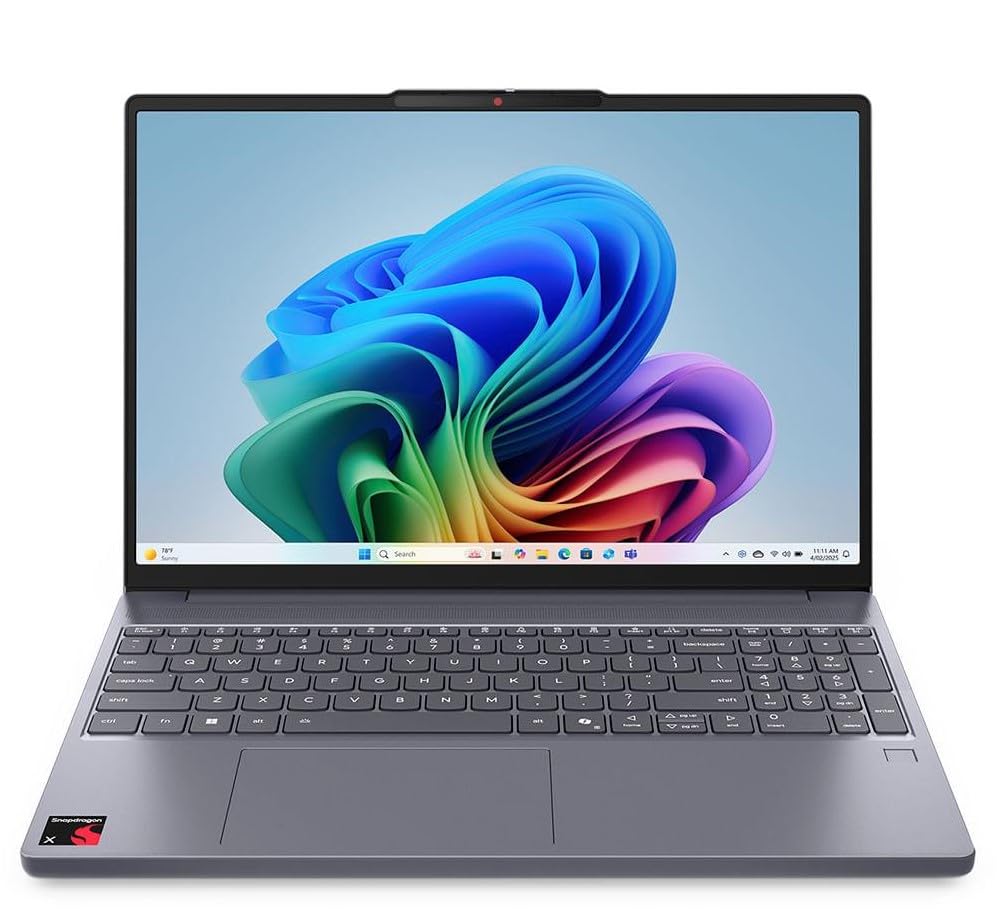 Notebook Lenovo® IdeaPad Slim 3x, Snapdragon X, 16GB, 1TB SSD