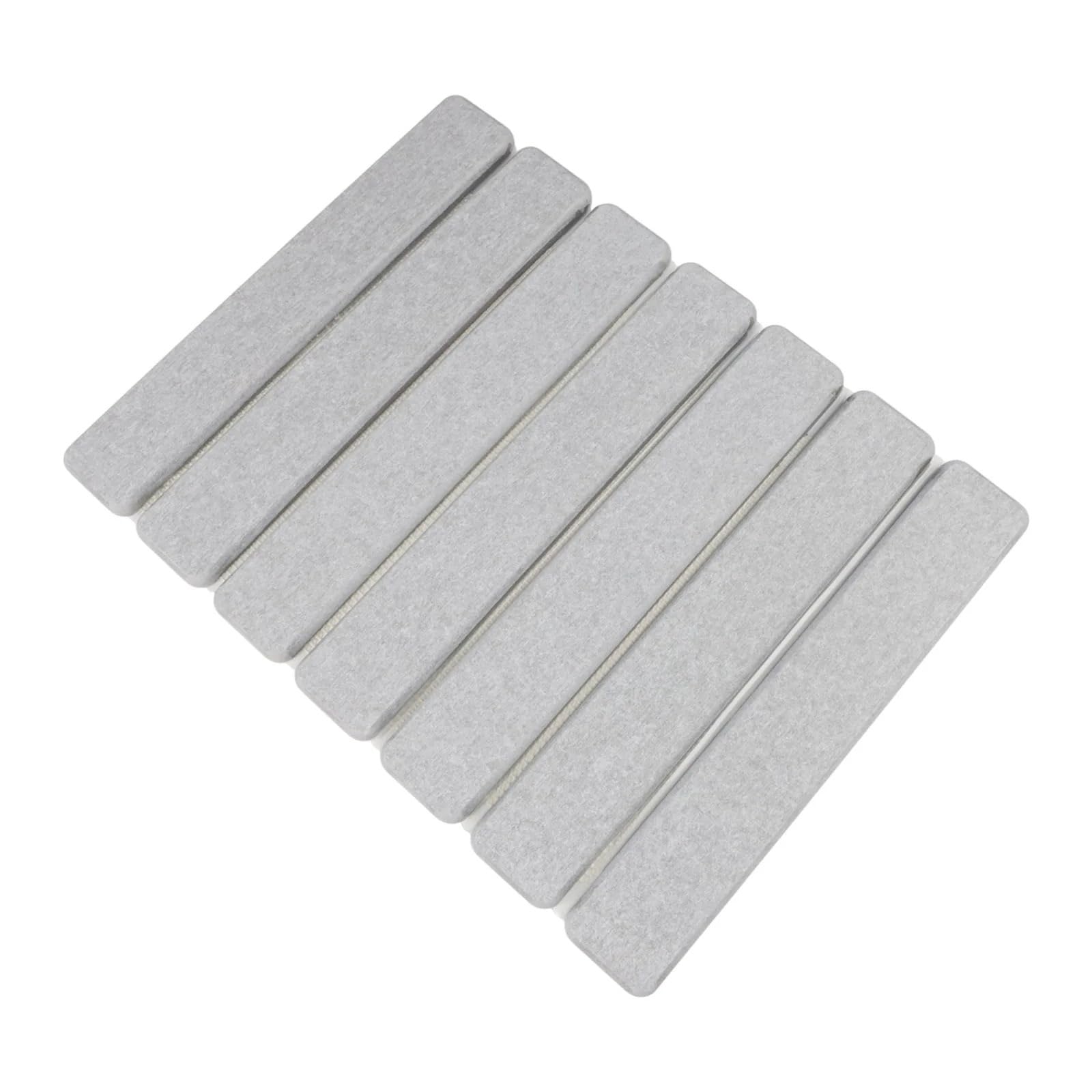 1 Tapis égouttoir à Vaisselle Absorbant, Format Soucoupe, Design Peu encombrant for Maintenir Les soupes Chaudes et Autres Plats pour Cuisine(White)