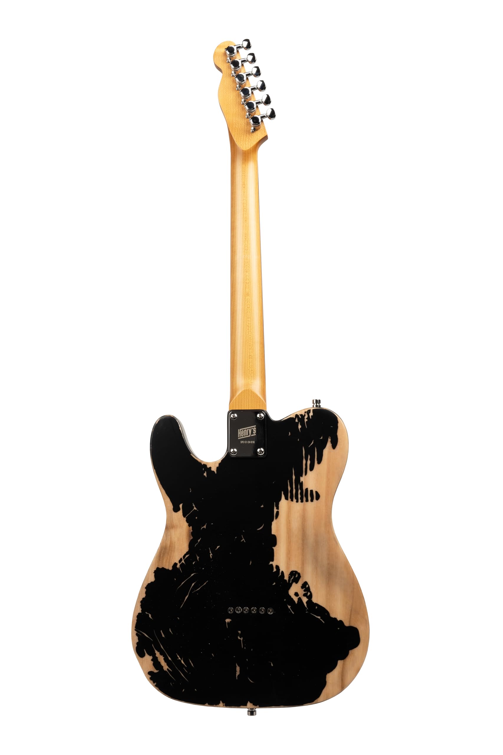 Henry's Space TL-1C Stardust Black Relic E-Gitarre