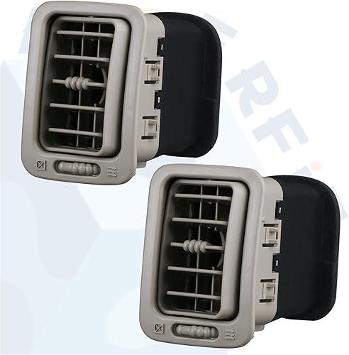 Miniatura 7 de APPERFiT Dash AC - Ventilación de aire lateral del pasajero (gris oscuro) compatible con Chevrolet Chevy Avalanche Silverado Tahoe SuburbanGMC