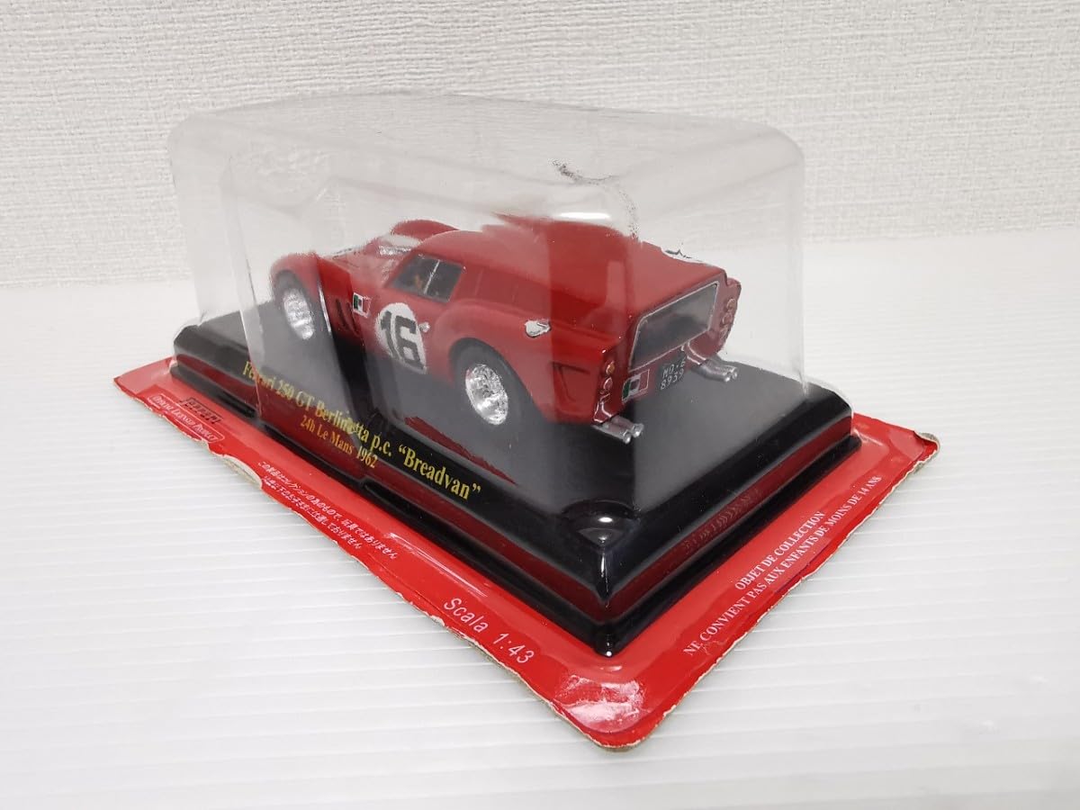 Ferrari Berlinetta 250/Le Mans フェラーリ　ブリキ Amazon | 未開封 アシェット 公式フェラーリF1コレクション Ferrari