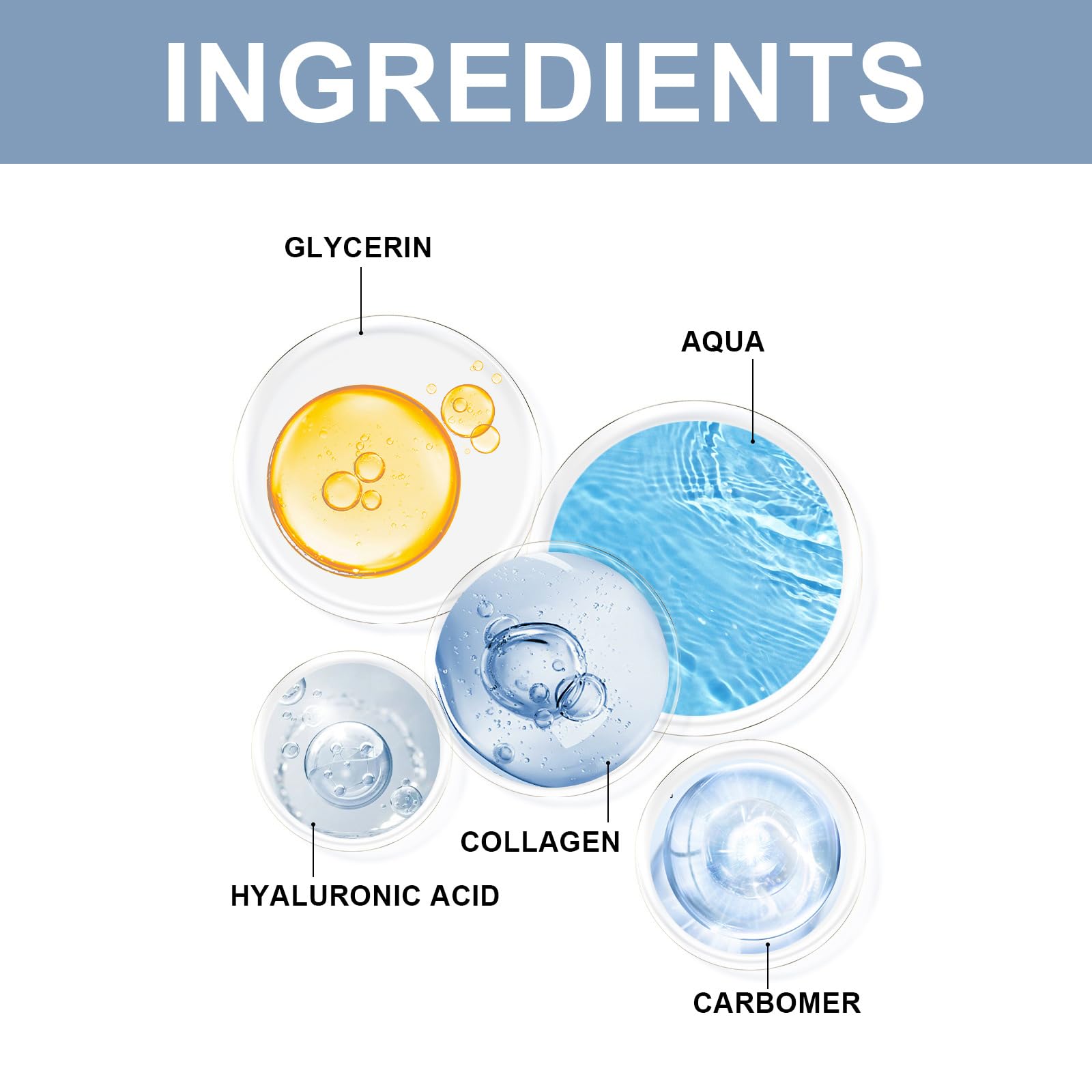 Maschera per il viso con biocollagene, idratazione profonda, anti-rughe, per idratare e rassodare la pelle