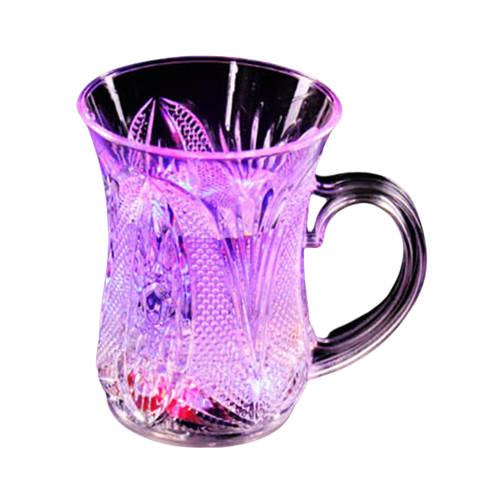 Jazuaiao Electric Cup LED Colorful Cups LED Shining Cup Colorful Lighting Cups Acrylics Texture Suitable for Party and Celebration Illuminating