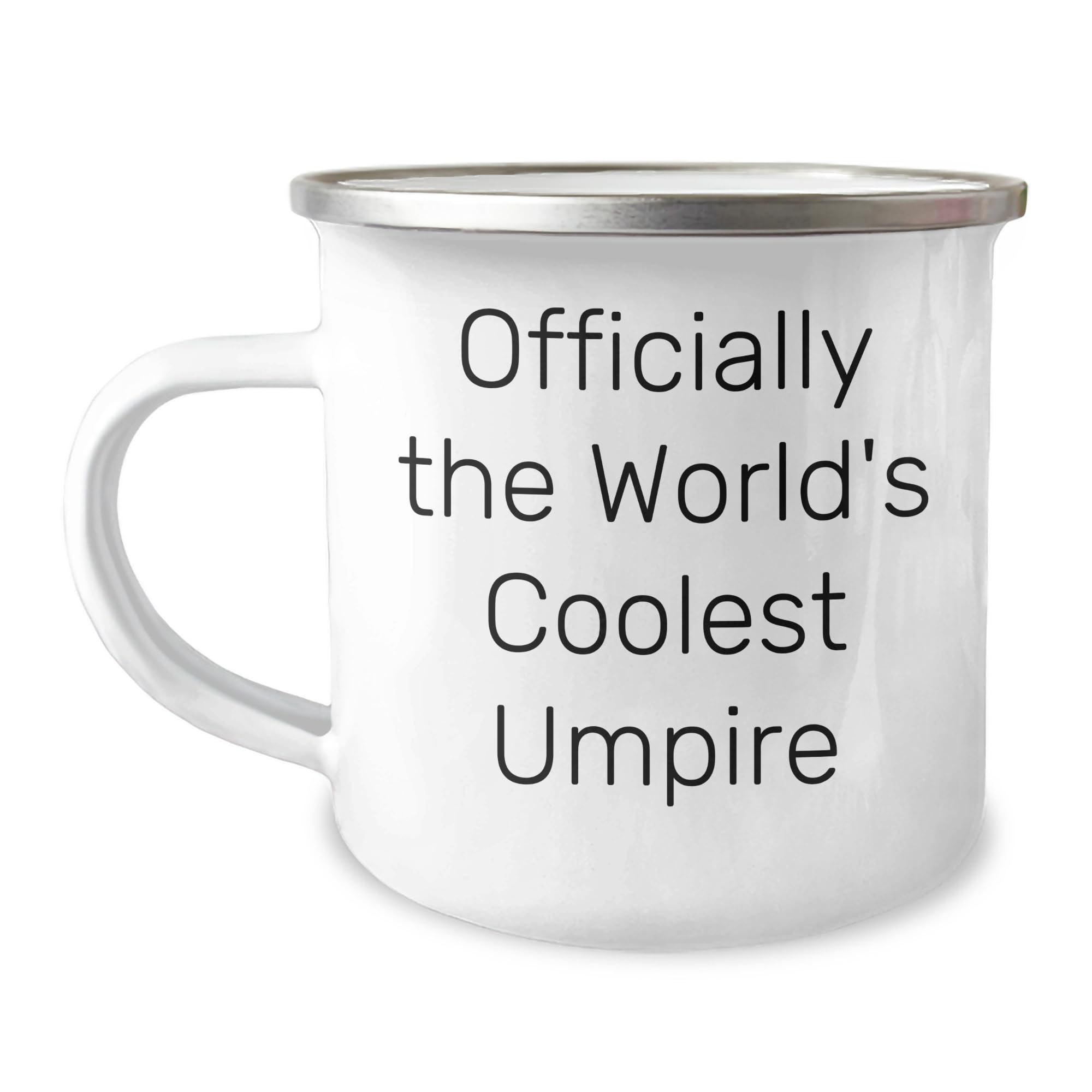 Umpire Gifts from Friends - Officially The World's Coolest Umpire Christmas Camping Mug for Umpire Enthusiasts - Unique Inspirational Quote