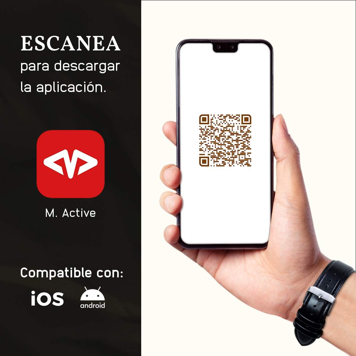 BINDEN Smartwatch L7 Elegante Deportivo IP68 Pantalla Táctil Redonda  Compatible con iOS Android Metálica Plata (Reacondicionado) :  Amazon.com.mx: Electrónicos