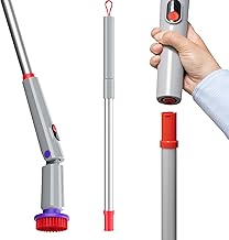 Synoshi PRO Electric Spin Scrubber Extension Handle, Electric Bathroom Scrubber for Cleaning Extension Handle. Extends up to 29.5 Inch 75 cm