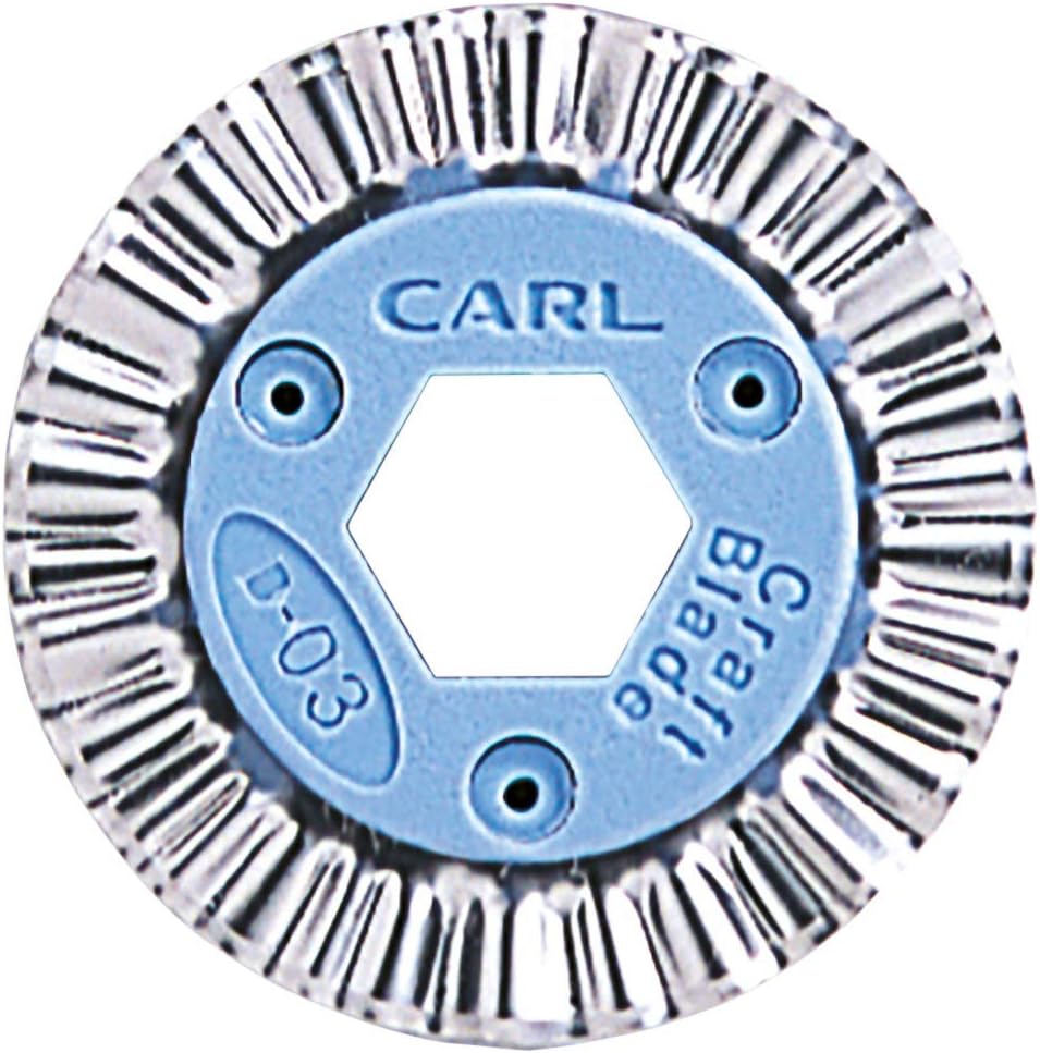 Carl B-03 Deckle Blade, Blue