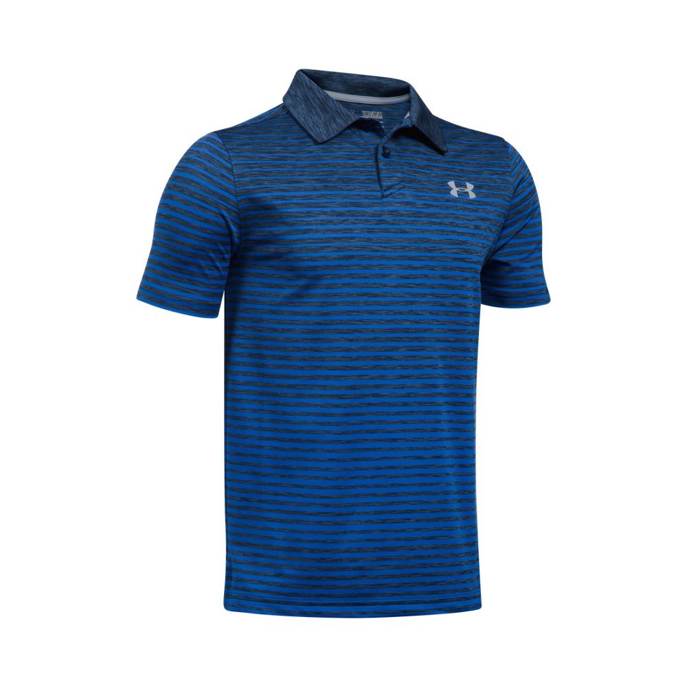 Under Armour Boys Trajectory Stripe Polo