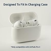 Vista 6 de Comply TrueGrip MAX Almohadillas de recambio de espuma viscoelástica premium para Apple AirPods Pro de tercera generación Comodidad duradera
