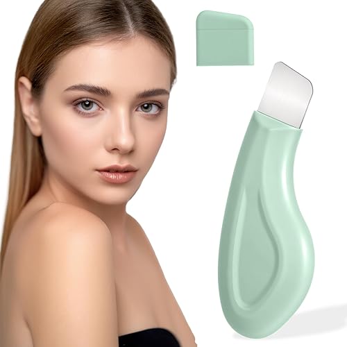 Miniatura 6 de 1 herramienta de eliminación de puntos negros, espátula de piel limpia profunda, raspador facial, herramienta de limpieza de poros, raspador de