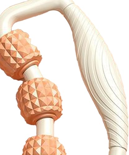 Miniatura 7 de HEEPDD Rodillo muscular de 9 ruedas, masajeador de piernas, rodillo de estiramiento muscular, rodillo de espuma, masajeador de tejido profundo para