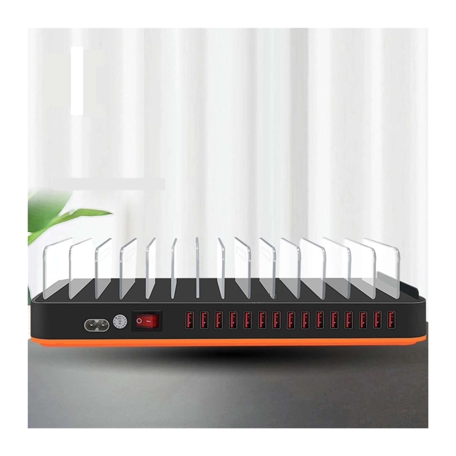 Szybka Ładowarka USB Multi 15 Port 100/180W 3.0 PD Szybkie Ładowanie Stacja Ładująca Do Telefonu Komórkowego Organizator Na Telefon Komórkowy Tablet Laptop MożLiwość Szybkiego łAdowania(100W)