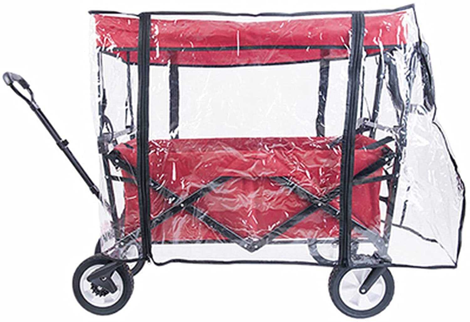 Cubierta impermeable para lluvia, sistema de viaje, protector contra la intemperie para carros, accesorio plegable para acampar al aire libre, protección contra el viento y la nieve
