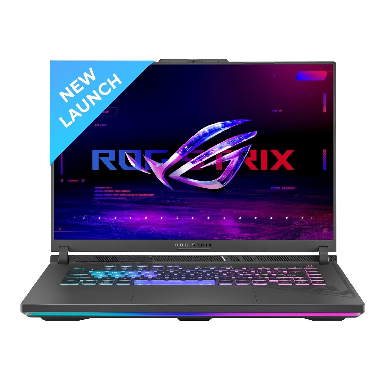 ASUS ROG Strix G16 (2023) 64WHrs Battery, Intel Core i5-13450HX 13th Gen, 16" FHD+ 165Hz, 6GB RTX 3050, Gaming Laptop (16GB/1TB SSD/Windows 11/Office 2021/4-Zone RGB KB/Gray/2.50 Kg) G614JJ-N3088WS