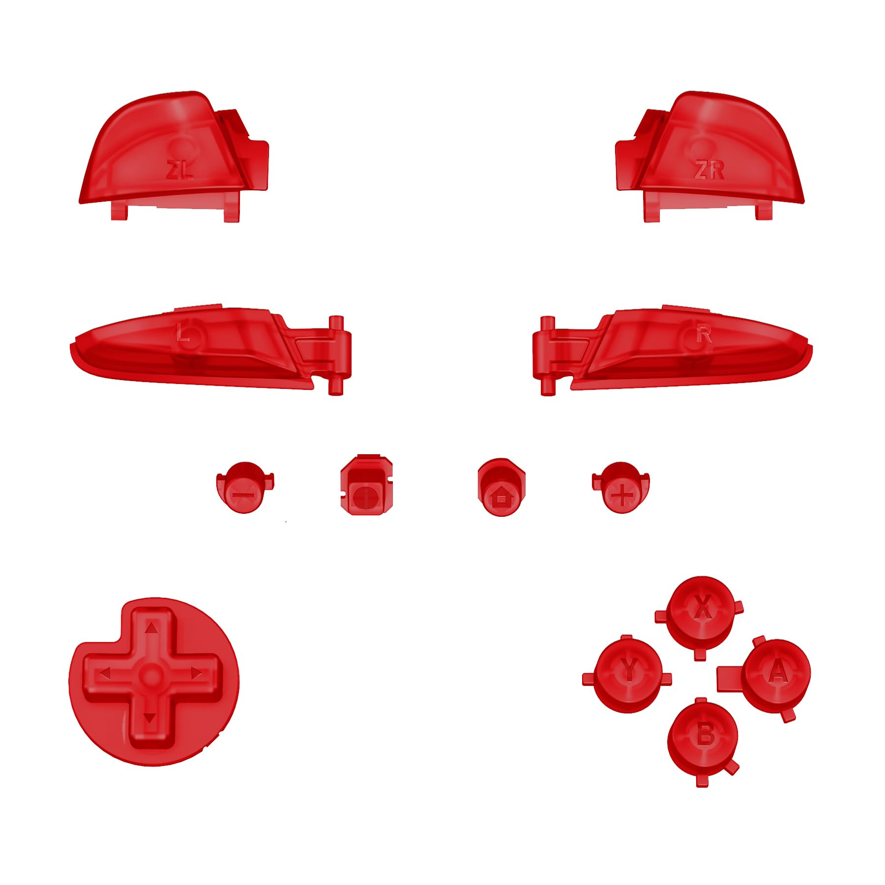 Amazon.co.jp: eXtremeRate スイッチ プロコンに対応用ABXY D-pad ZR
