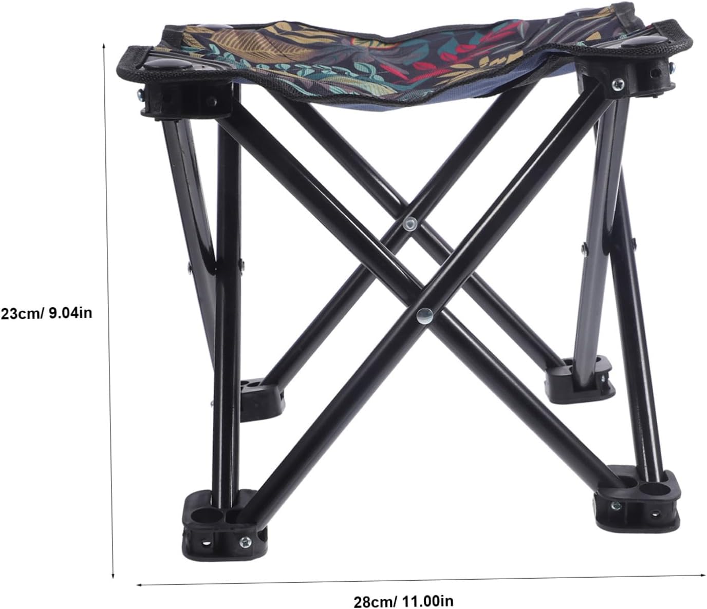 Cabilock Ergonomic Portable Folding Stool for Adults Oxford Heavy Duty Camping Bench Reclining Chair Compact for Travel