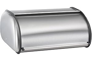 Polder Deluxe Bread Bin: Stainless Steel Perfection for Loaf Longevity